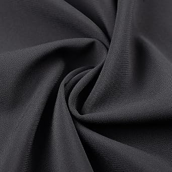 Byitre Stretch Chiffon Fabric by the Yard | 59" Wide 97% Polyester 3% Spandex,Soft & Breathable Material for Dresses,Coats,Shirts,DIY Crafts and Fashion Accessories