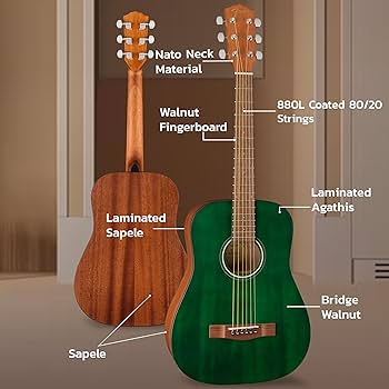 Fender FA-SERIES 345 エレアコ Fender FA-15 3/4-Scale Kids Steel String Acoustic Guitar