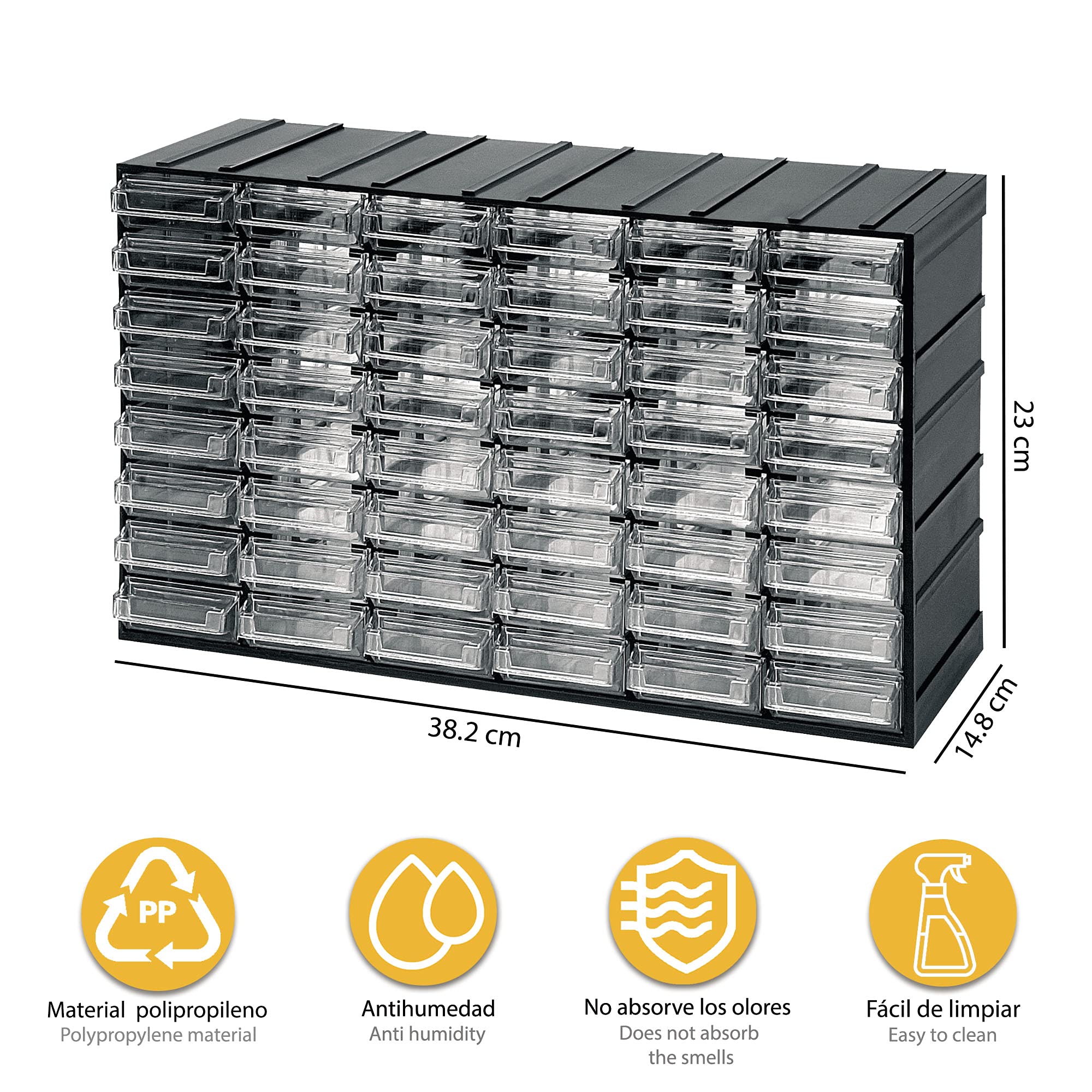 CASSETTIERA 48 382x148 h.230 601 ARTPLAST [ARTPLAST ]