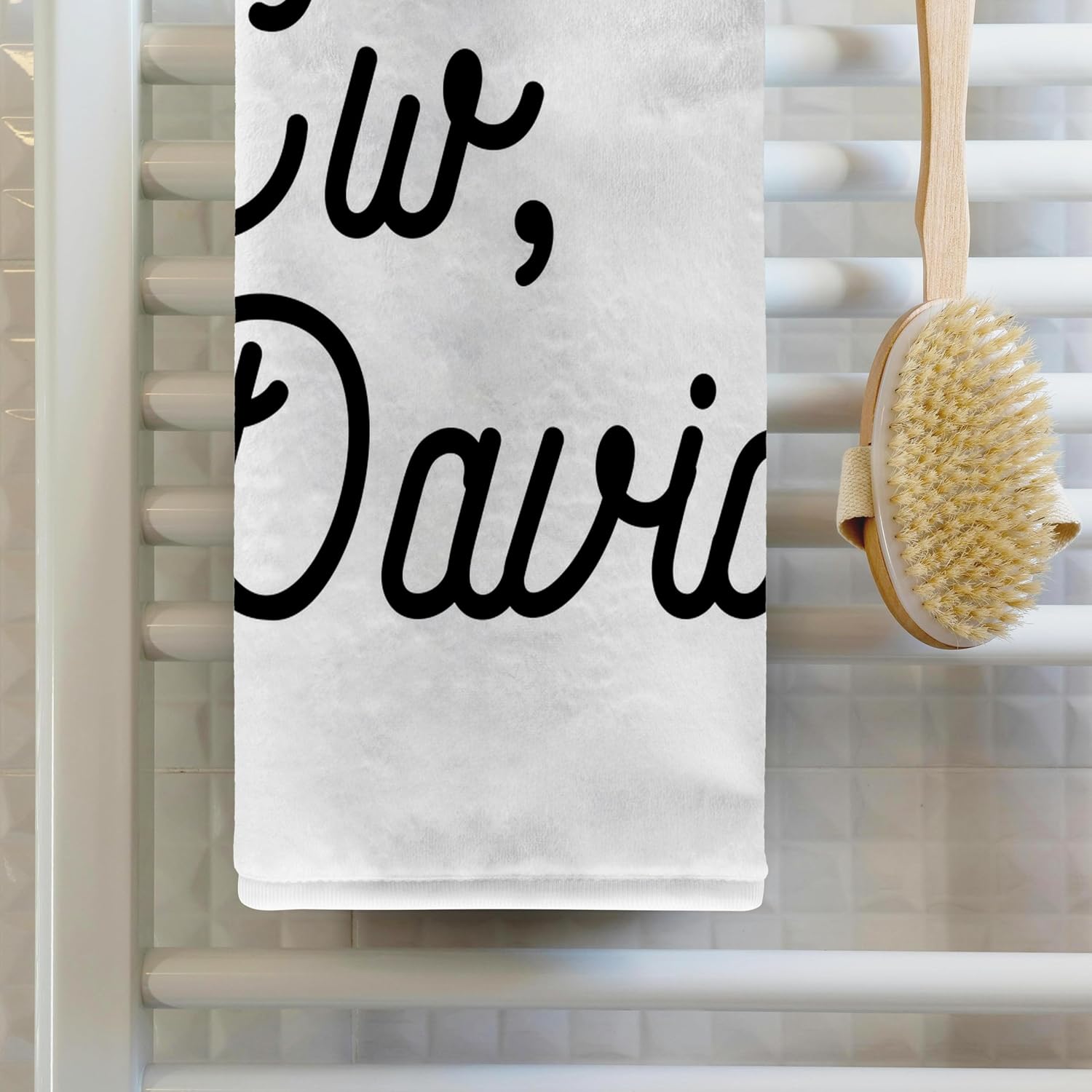 3dRose Ew David 22x30 Bath Hand Pool Towel