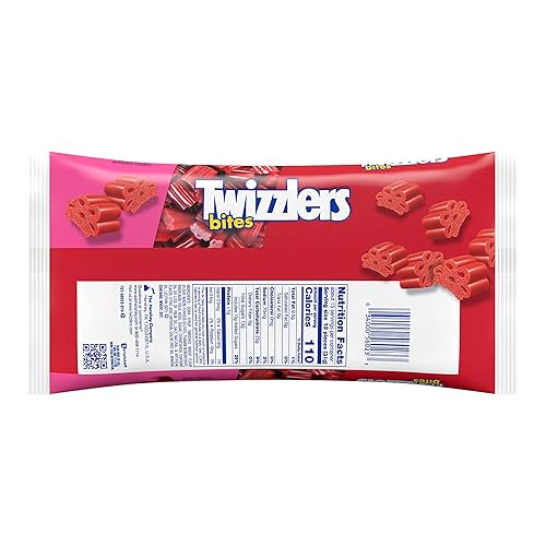 Miniatura 2 de TWIZZLERS Bites Cherry Flavored Regaliz Style - Bolsa de caramelos, 16 onzas