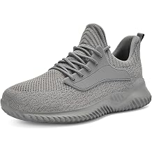 SDolphin Walking Shoes Mens Sneakers - Slip on Memory Foam Tennis Running Shoes for Athletic Workout Gym Jogging Lightweight Breathable Casual Sneakers