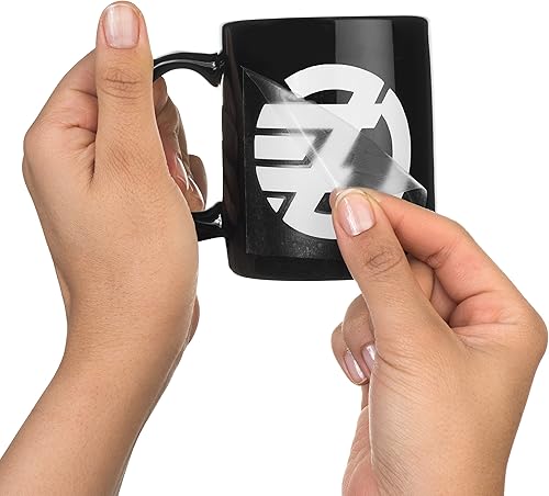 Miniatura 6 de EZ Craft USA - Hojas de vinilo brillante con respaldo adhesivo permanente, 12 x 12 pulgadas, 40 hojas brillantes en blanco y negro que funcionan con