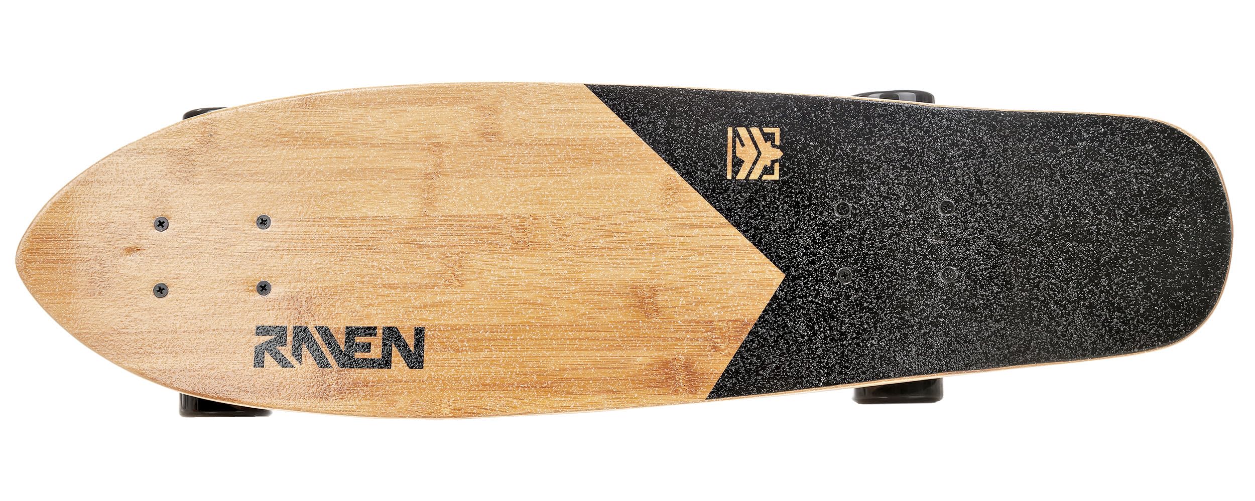 RAVEN Longboard Skateboard per bambini adulti ragazzi ragazze | truck in alluminio