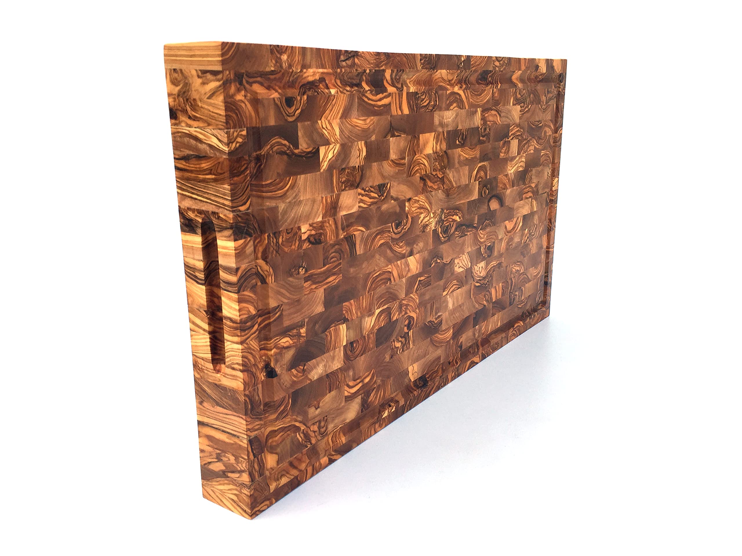 The Bigchef Mosaicmood - Tabla de cortar (rectangular, con surco para jugo, 50 x 30 cm (+/- 1 cm), alta calidad