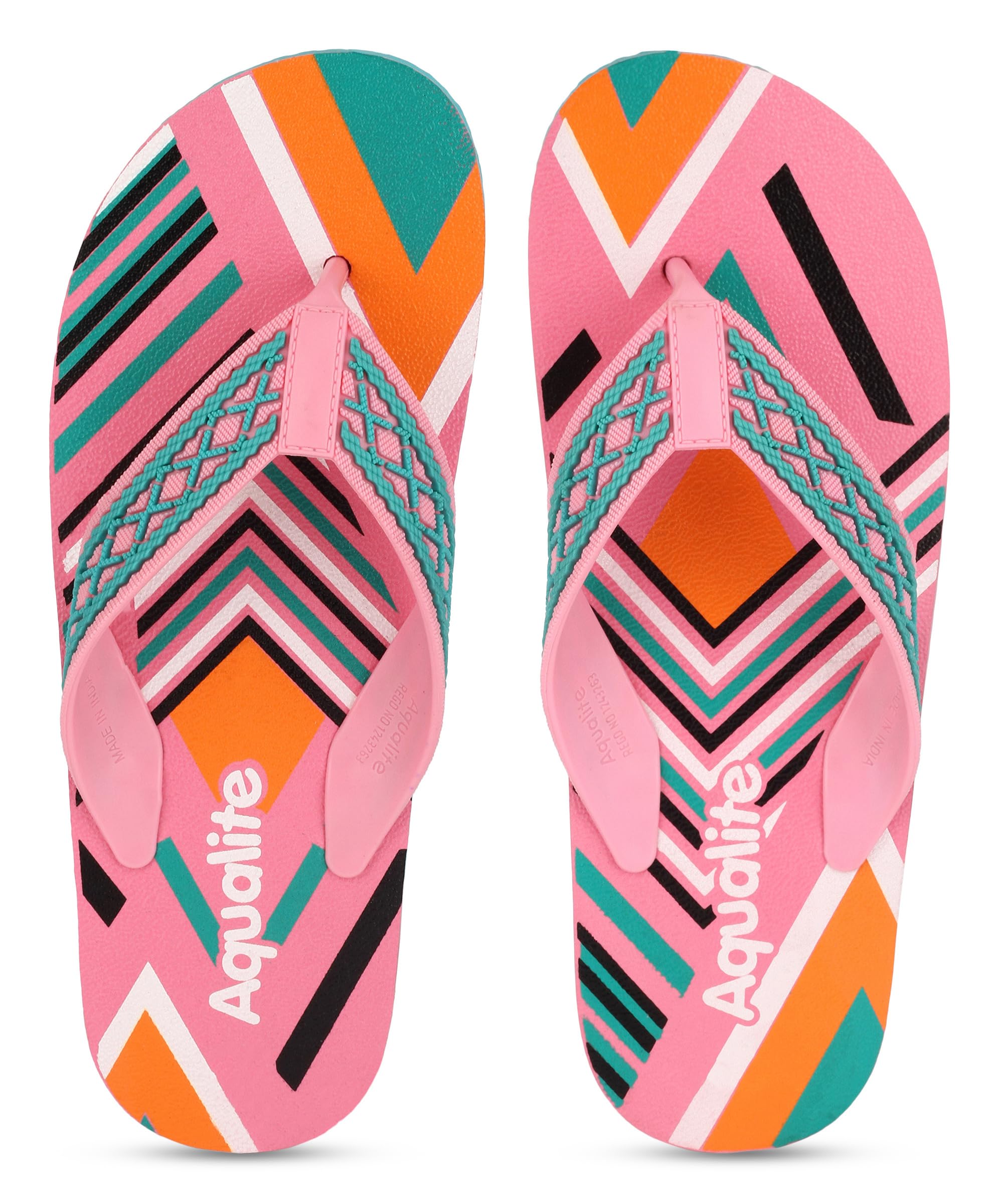 Aqualite Pink & Sea Green Comfort Slippers For Women, UK 4 (B0CKLKN85X) Amazon Price History, Amazon Price Tracker