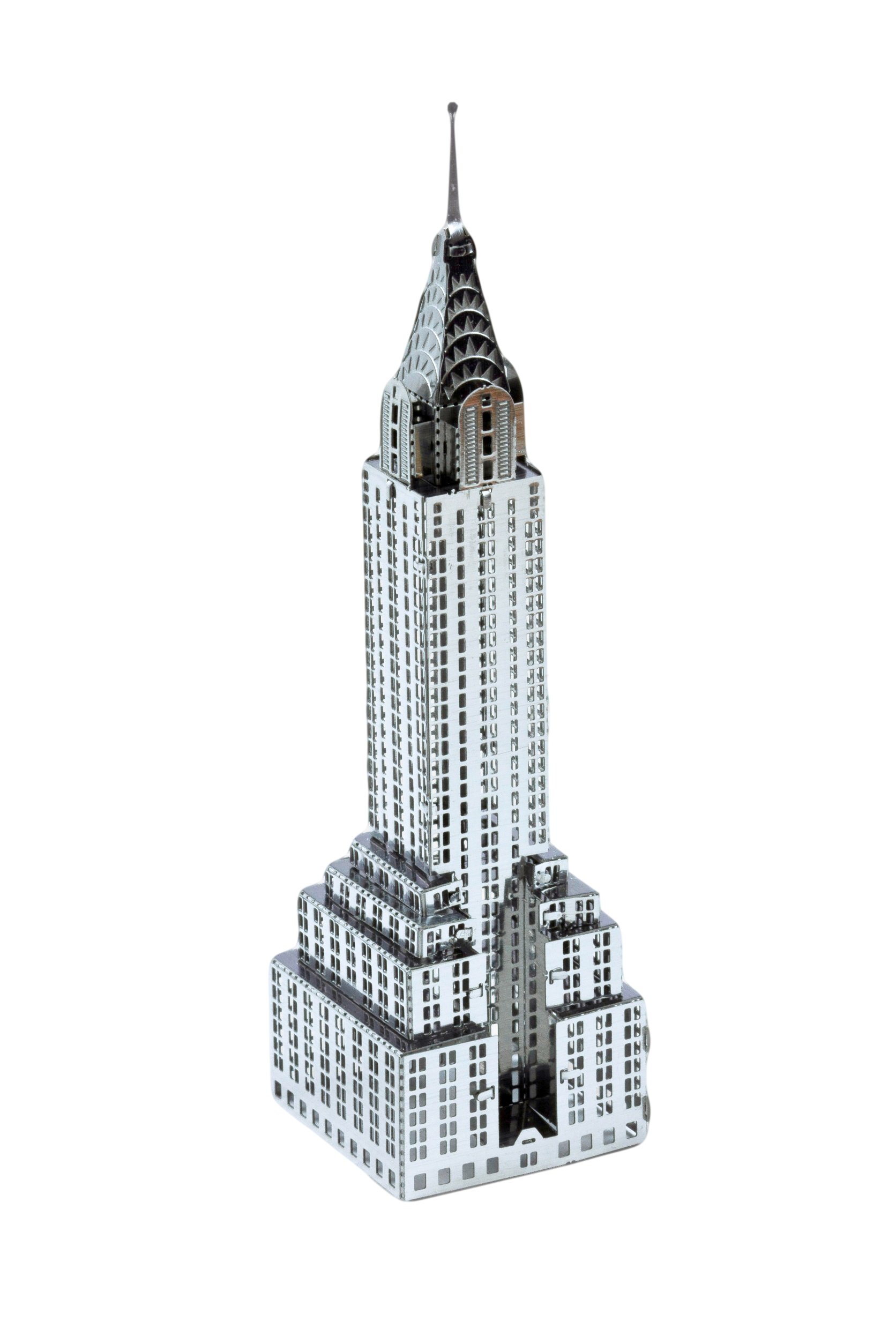 Set of 4 Metal Earth 3D Laser Cut Building Models: 30 Rockefeller Plaza, Empire State Building, Chrysler Building, & One World Trade Center - Image 2