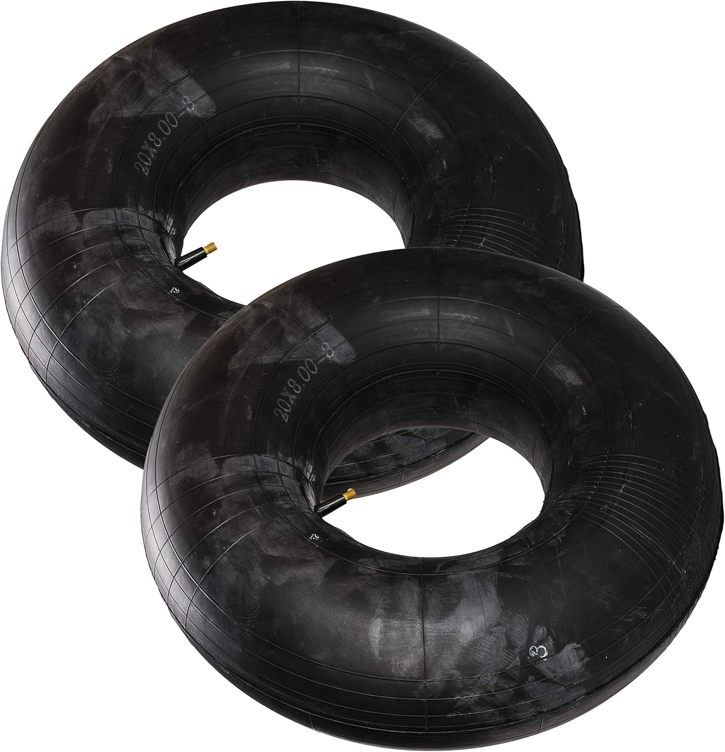 HIFROM Replacement Premium 20x9.00-8 Utility Tire Inner Tubes with TR-13 Straight Valve Stem Replacement for Lawn mowers Go Kart ATV etc- 2pcs