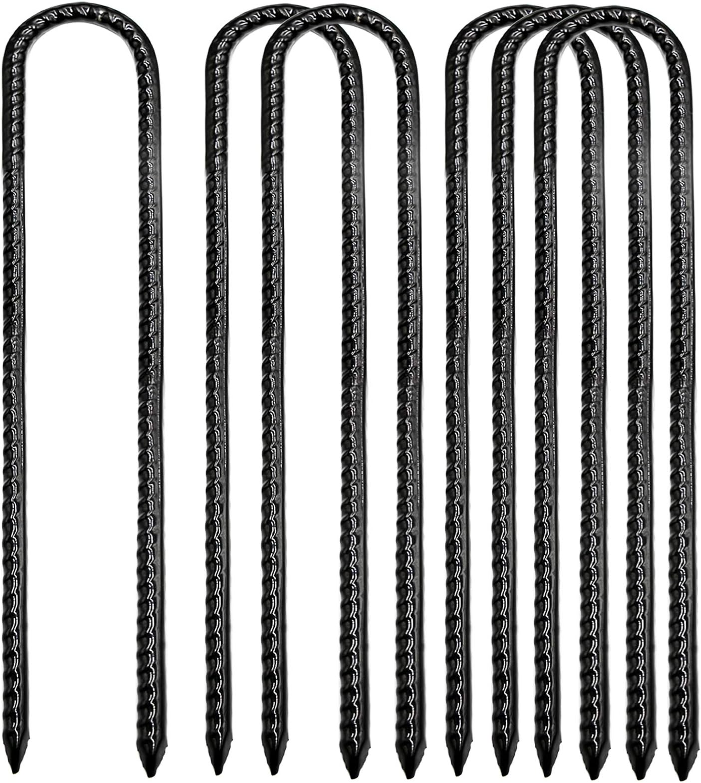 Ground Stakes Steel Rebar Stakes Tents Nails Heavy Duty Garden Stake Ground Anchor