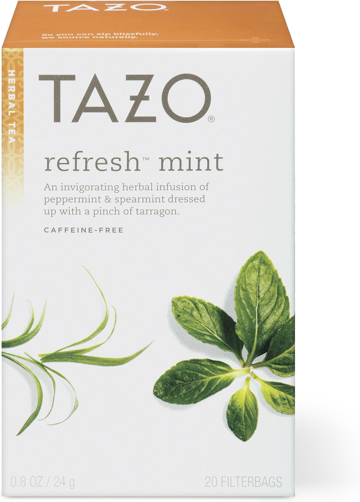 Refresh Mint Herbal Tea Filterbags (20 count)