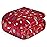 DaysU Plush Flannel Baby Blanket Super-Soft Lightweight, Printed Fleece Baby Blanket for Unisex, Oversized Bed Throws for Kids and Children, Christmas, 50x60