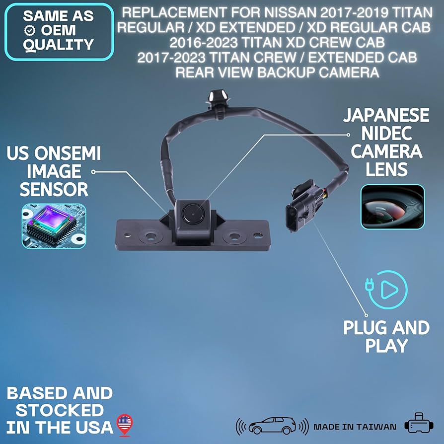 Amazon.com: Backup Camera Replaces for Nissan 2017-2019 Titan
