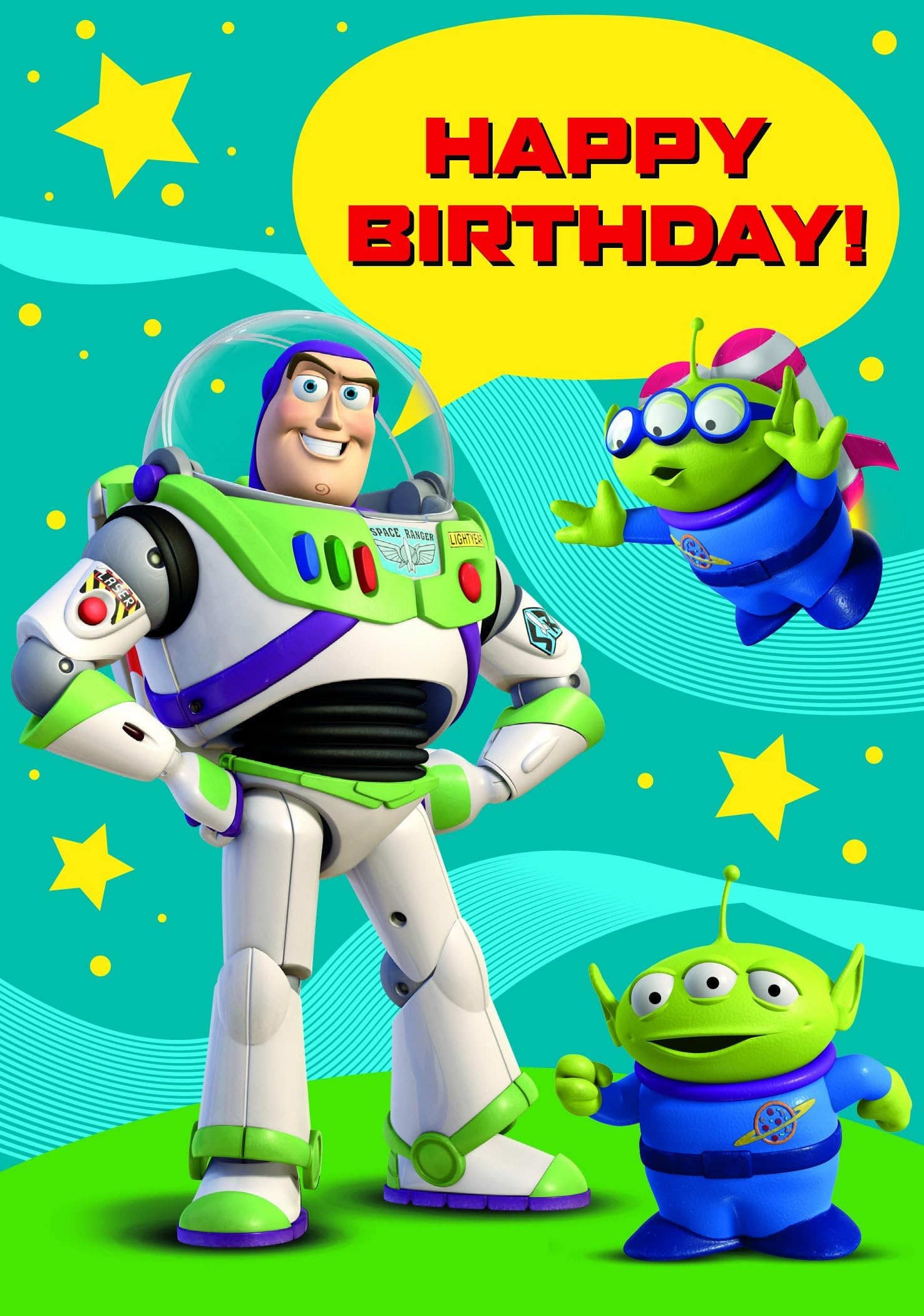 Toy Story Happy Birthday Card by Portico