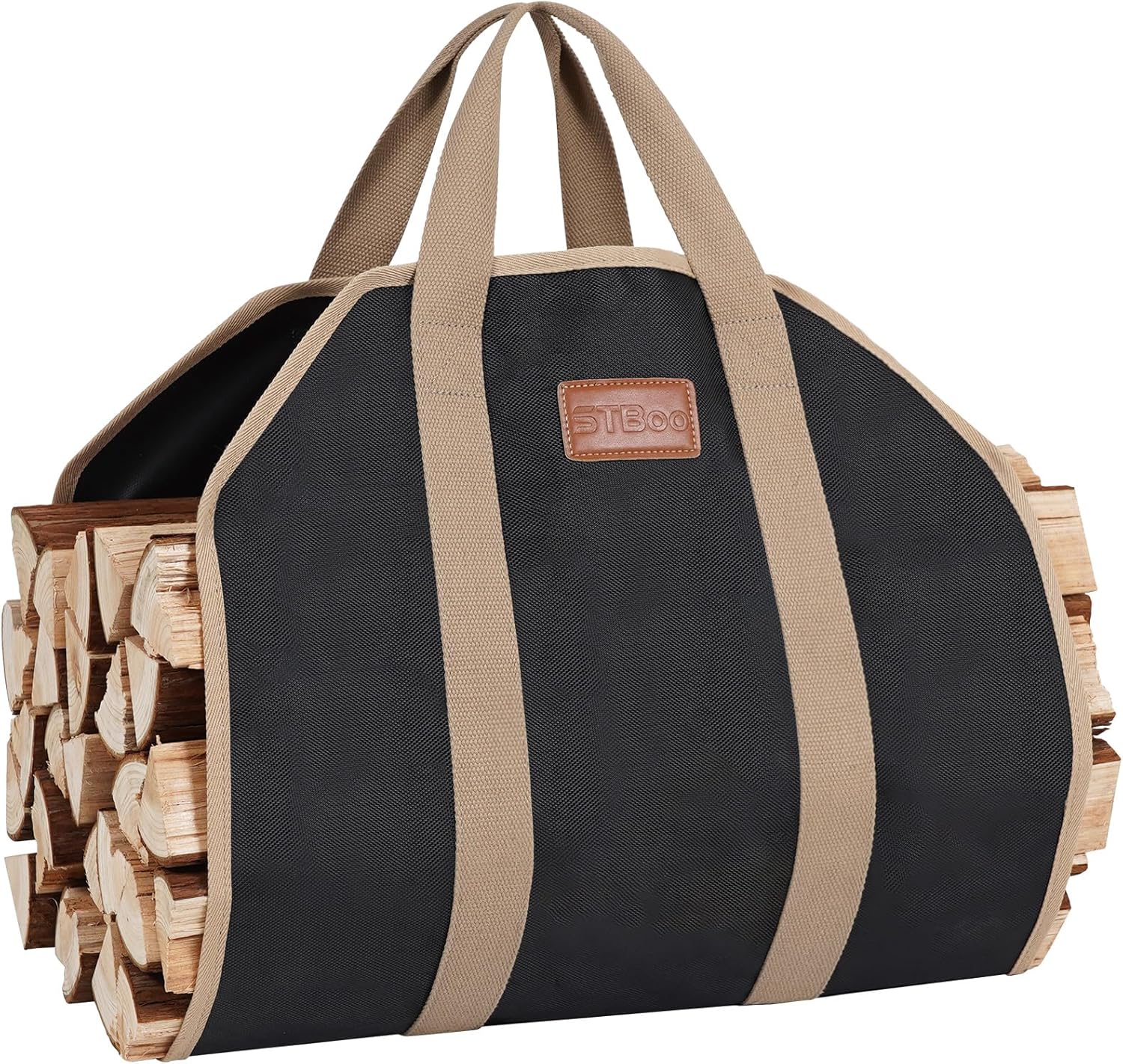 Amazon.com: STBoo Firewood Carrier Tote Bag: Log Carrier for Firewood ...