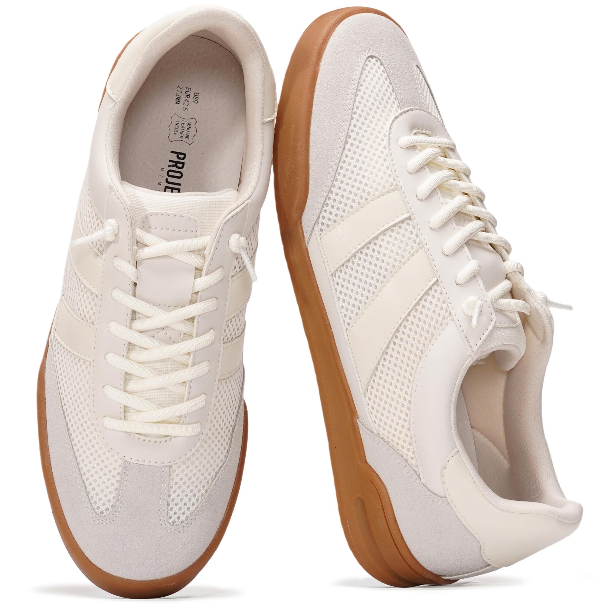 Project Cloud Men's Genuine Leather Sneakers