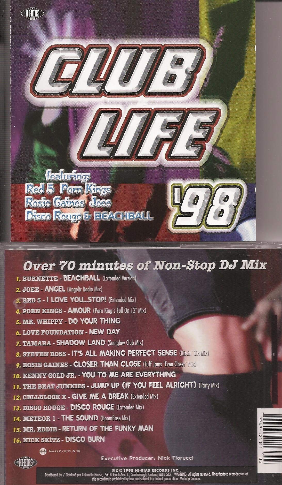 CLUB LIFE '98 [Audio CD]