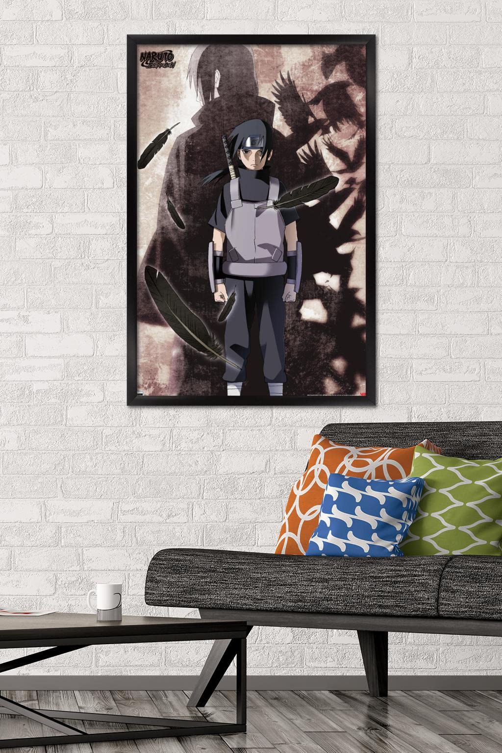 NARUTOうちはイタチのポスターB2サイズです。 Amazon.co.jp: Trends International NARUTO - ナルト疾風伝 - イタチ