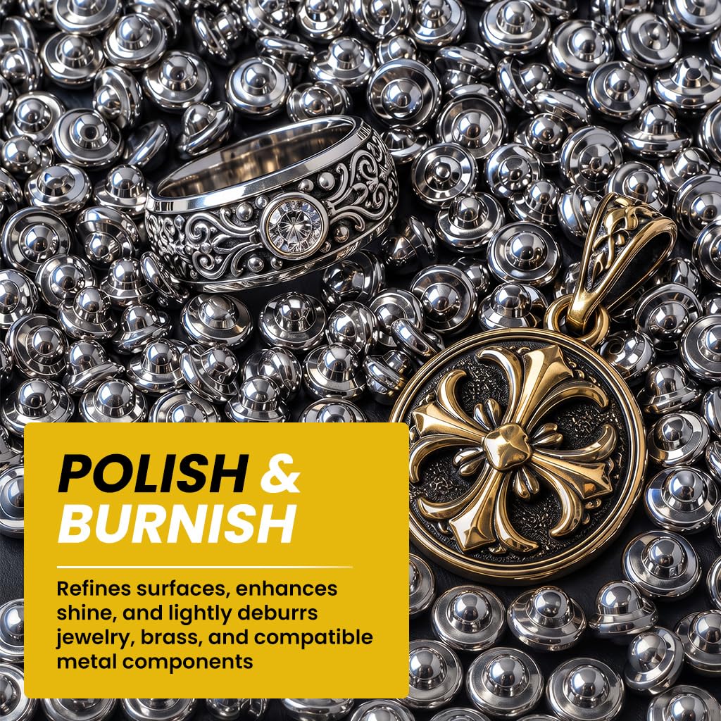 Stainless Steel Tumbling Media - Polish Jewelry & Metal -4