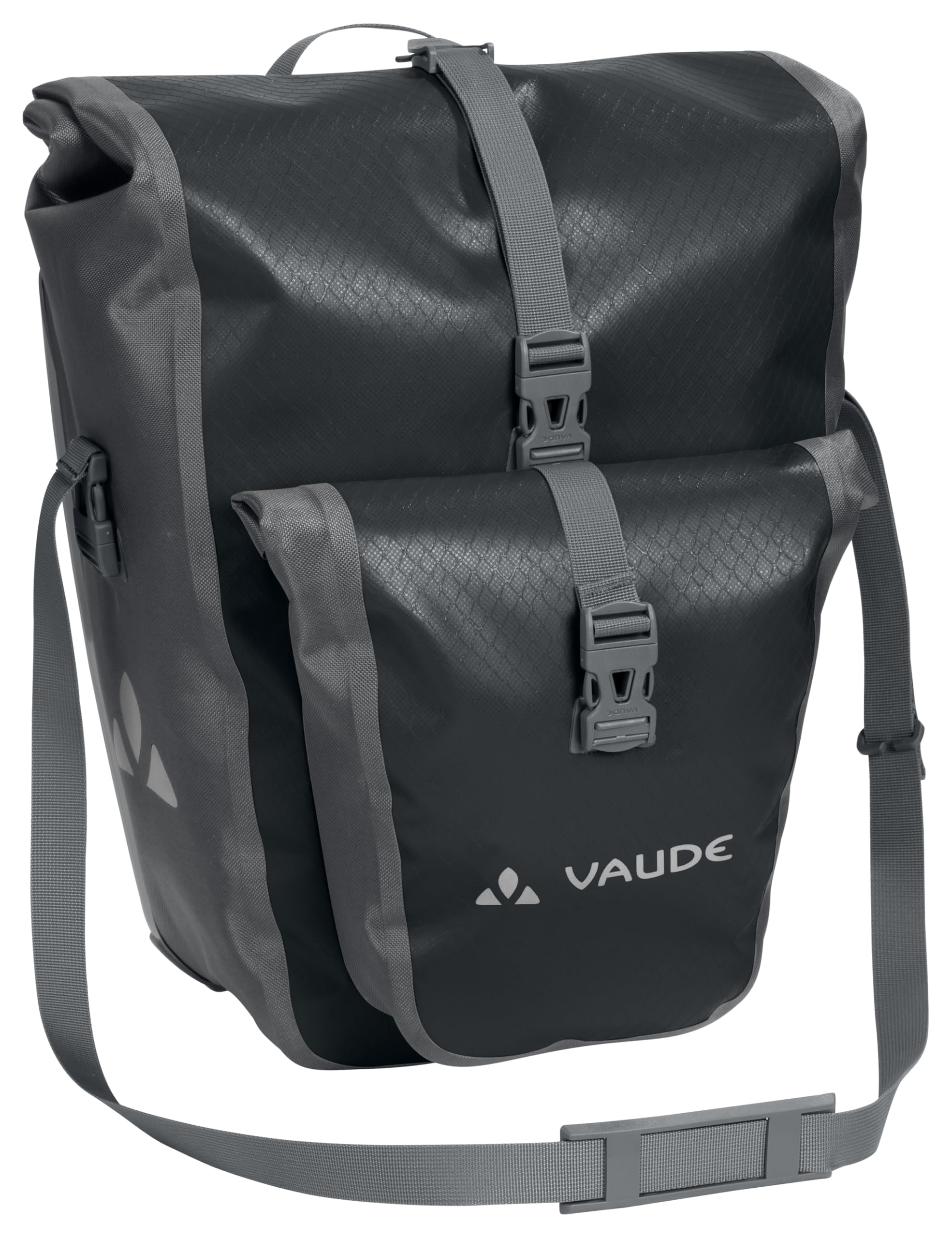 VAUDE Aqua Back Plus Single - Borsa per bicicletta, 1 borsa per la ruota posteriore, impermeabile, made in Germany