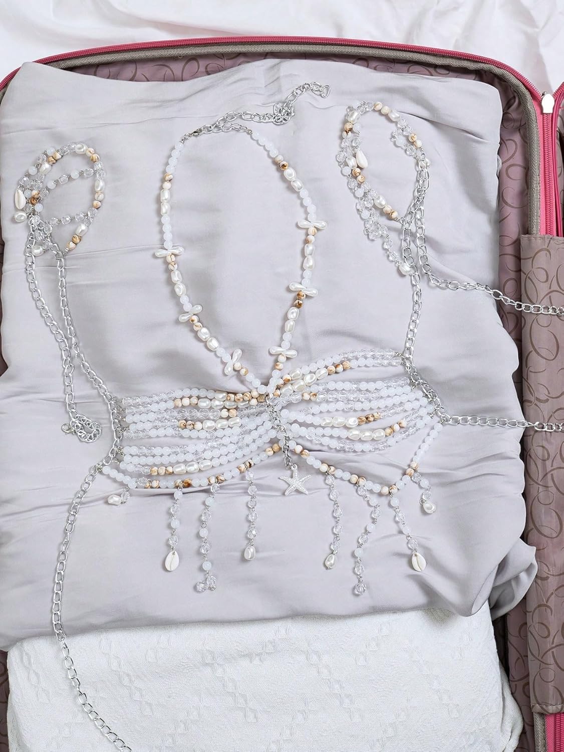Women's 2026 Summer Cover-Up Set Tops Sexy Top Sequin Beach Bikini Swimsuit cover ups for swimwear