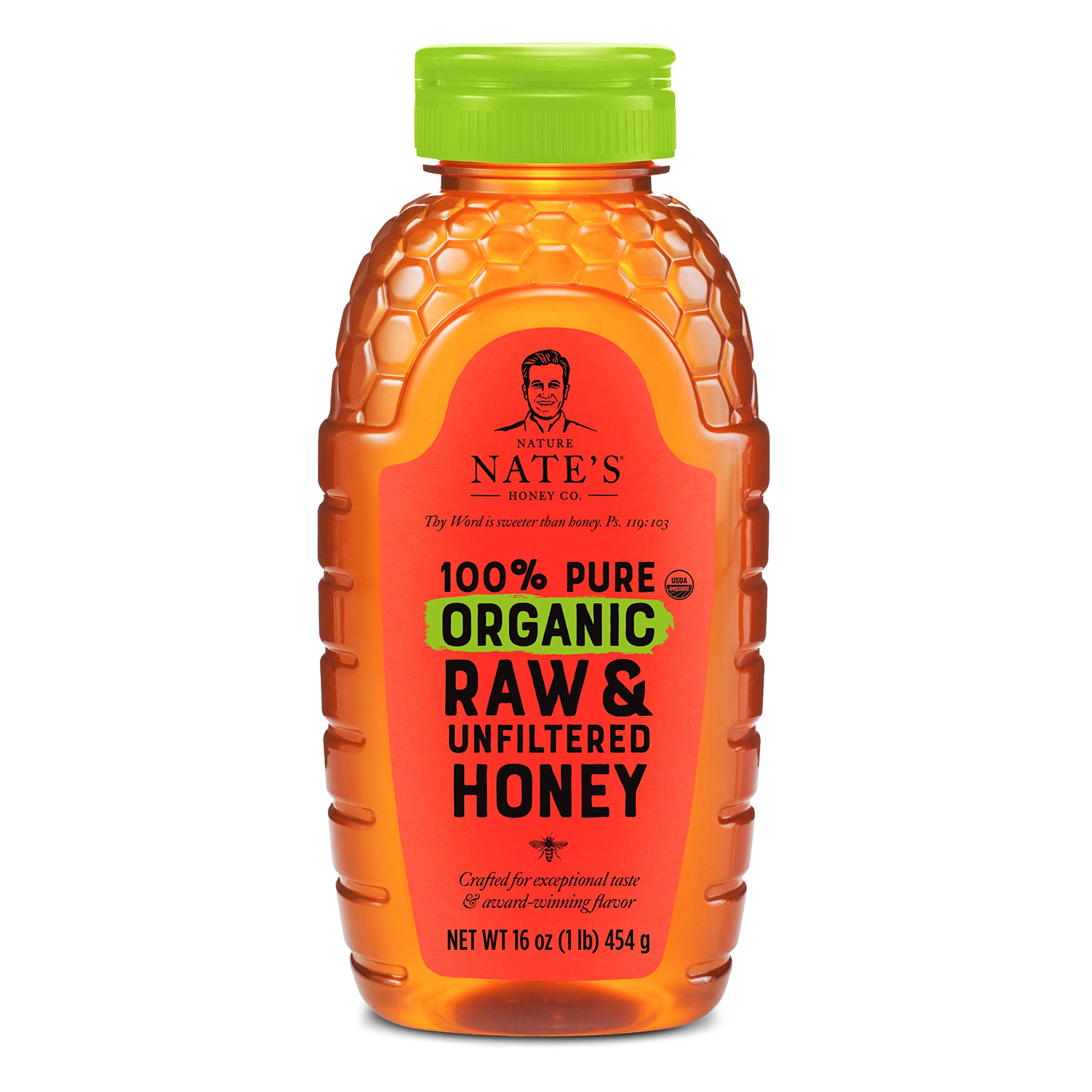 Buy Nature Nate s 100 Pure Organic Raw Unfiltered Squeeze Bottle