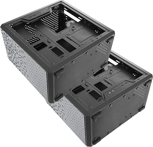 Miniatura 15 de Cooler Master MasterBox Q300L Torre Micro-ATX con filtro de polvo de diseño magnético, panel lateral acrílico transparente, E/S ajustable y flujo