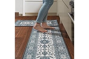 Kitchen Rugs and Mats Non Skid Washable