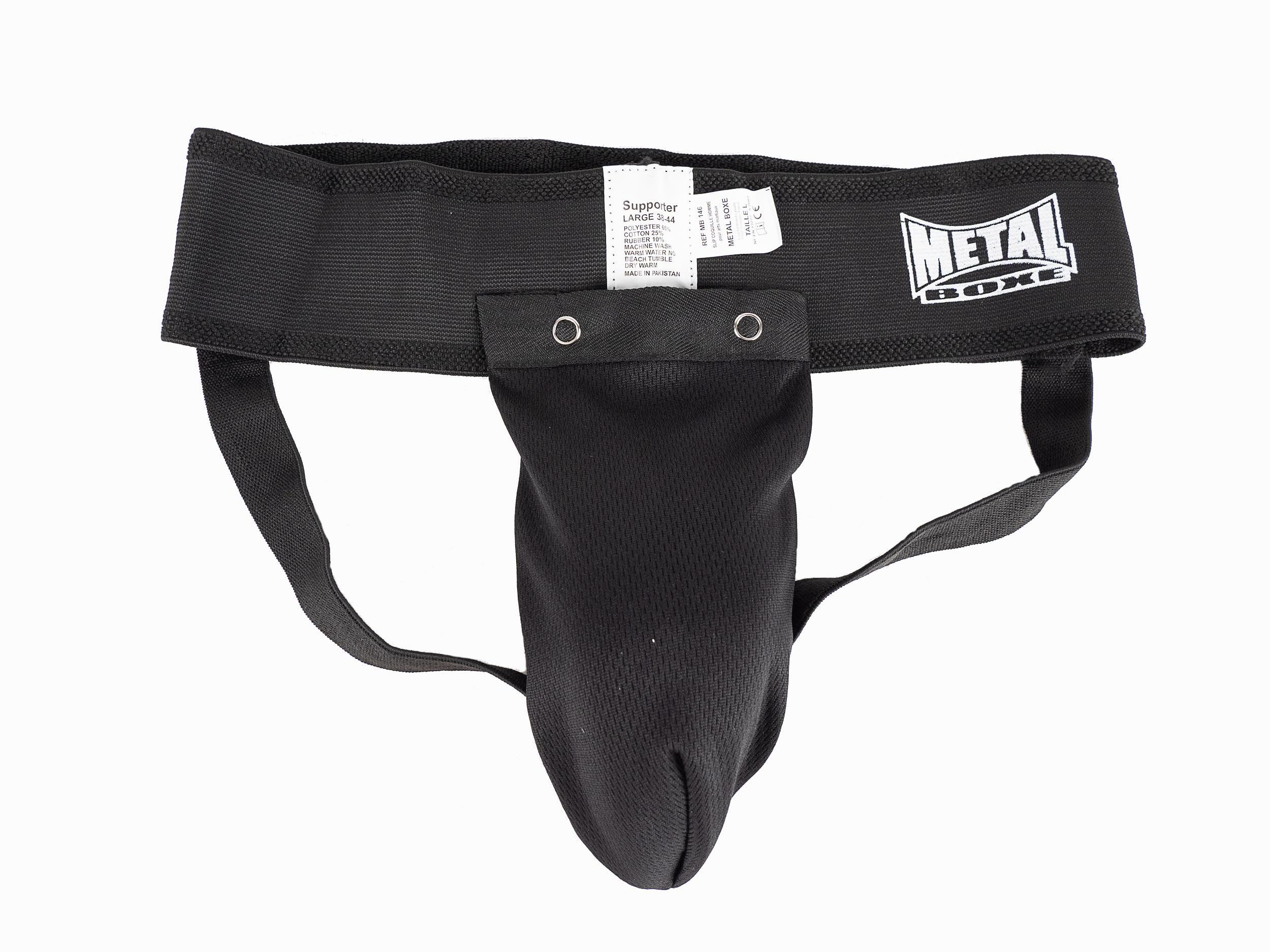 METAL BOXE Coquille Homme Noir XL