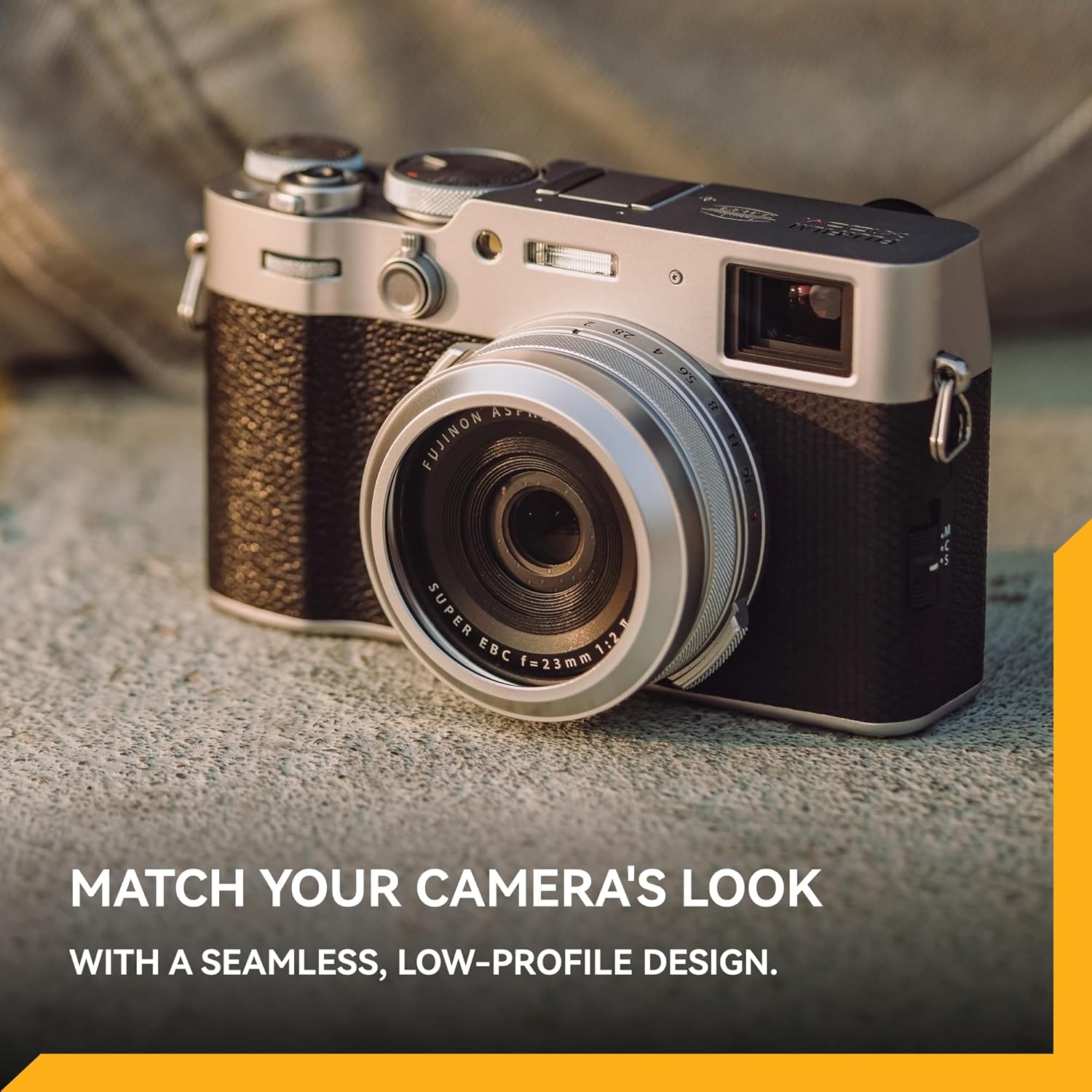 NiSi - HDF Highlight Diffusion Filter (Silver Frame) - Film Inspired Glow Mist Effect Filter for Fujifilm X100 Series (X100, X100S, X100F, X100T, X100V, X100VI), Optical Glass, Waterproof Nano Coating