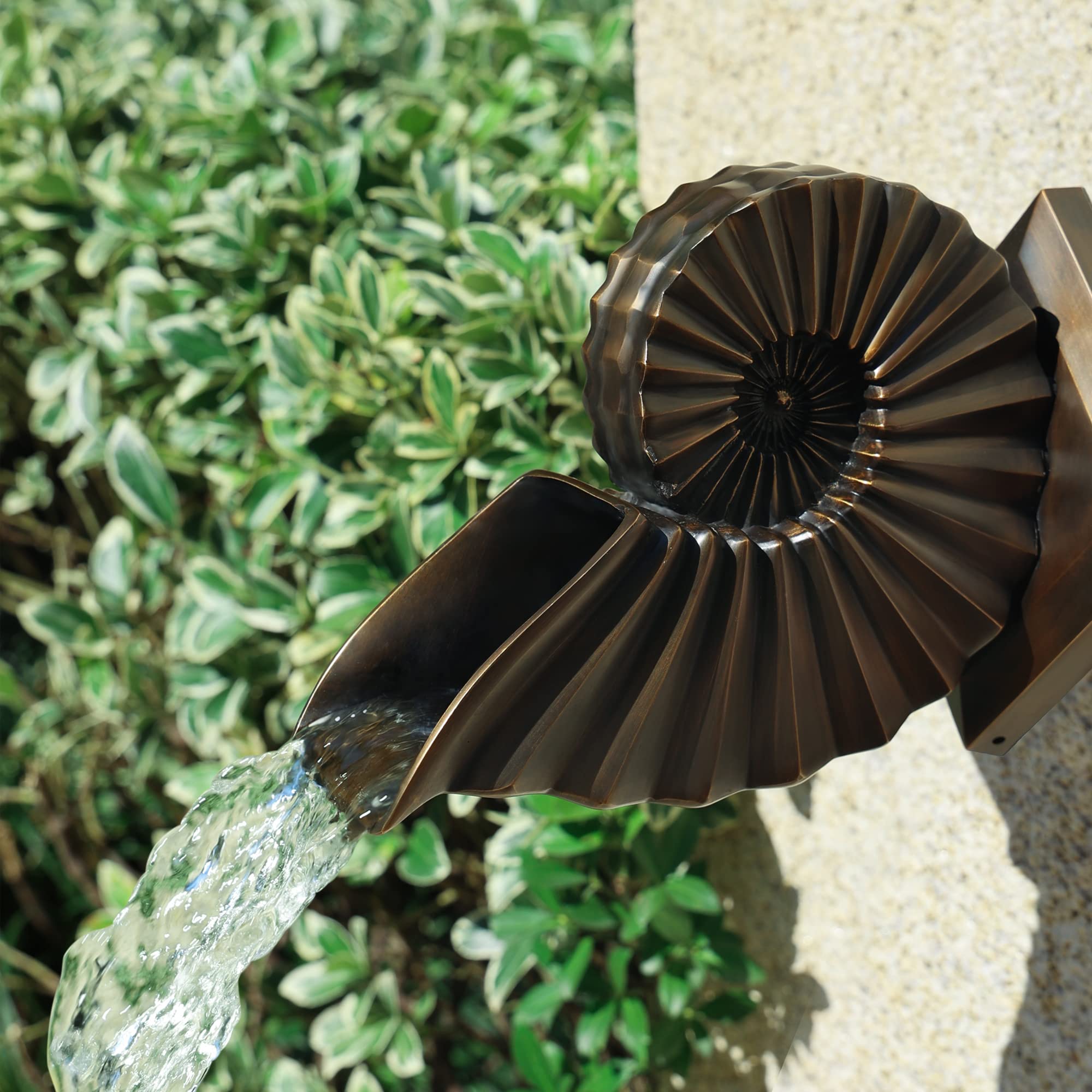 Accesorio Fuentes Exterior Boquilla Fuente Agua Acero Inoxidable 304 -  Cascada Decorativa Para Piscinas Y Estanques Decoración Jardín Lujo, image size:2000x2000