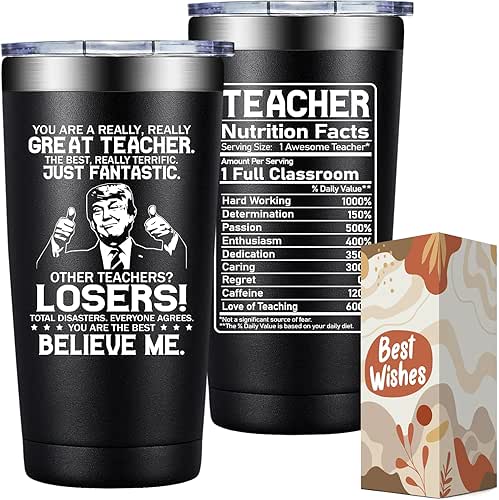 SpenMeta Teacher Appreciation Gifts for Men Male - Teachers Christmas