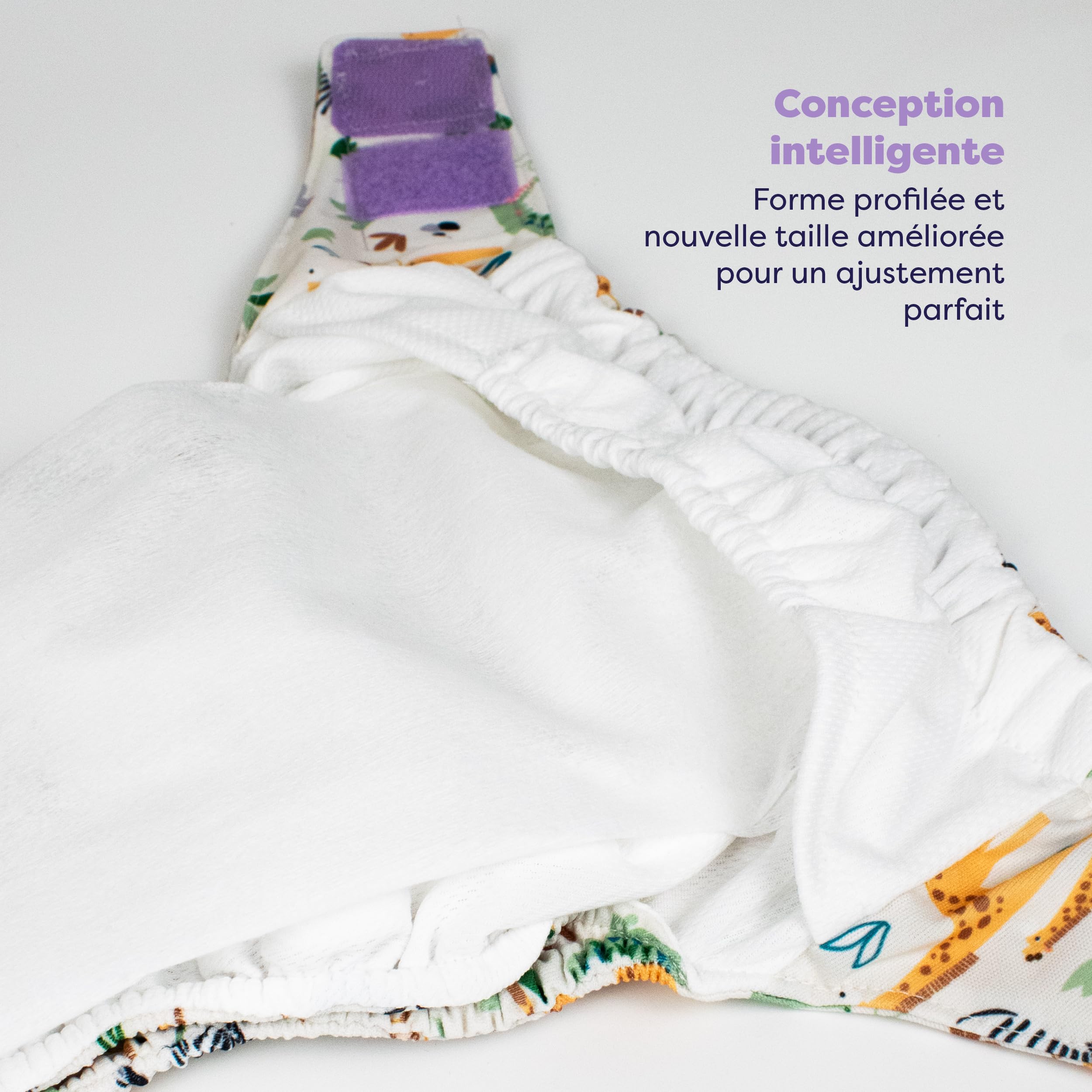 Bambino Mio, Voiles de protection ultra doux, matières végétales 100% renouvelables, (16cm x 29cm) 100 Voiles - paquet de 4