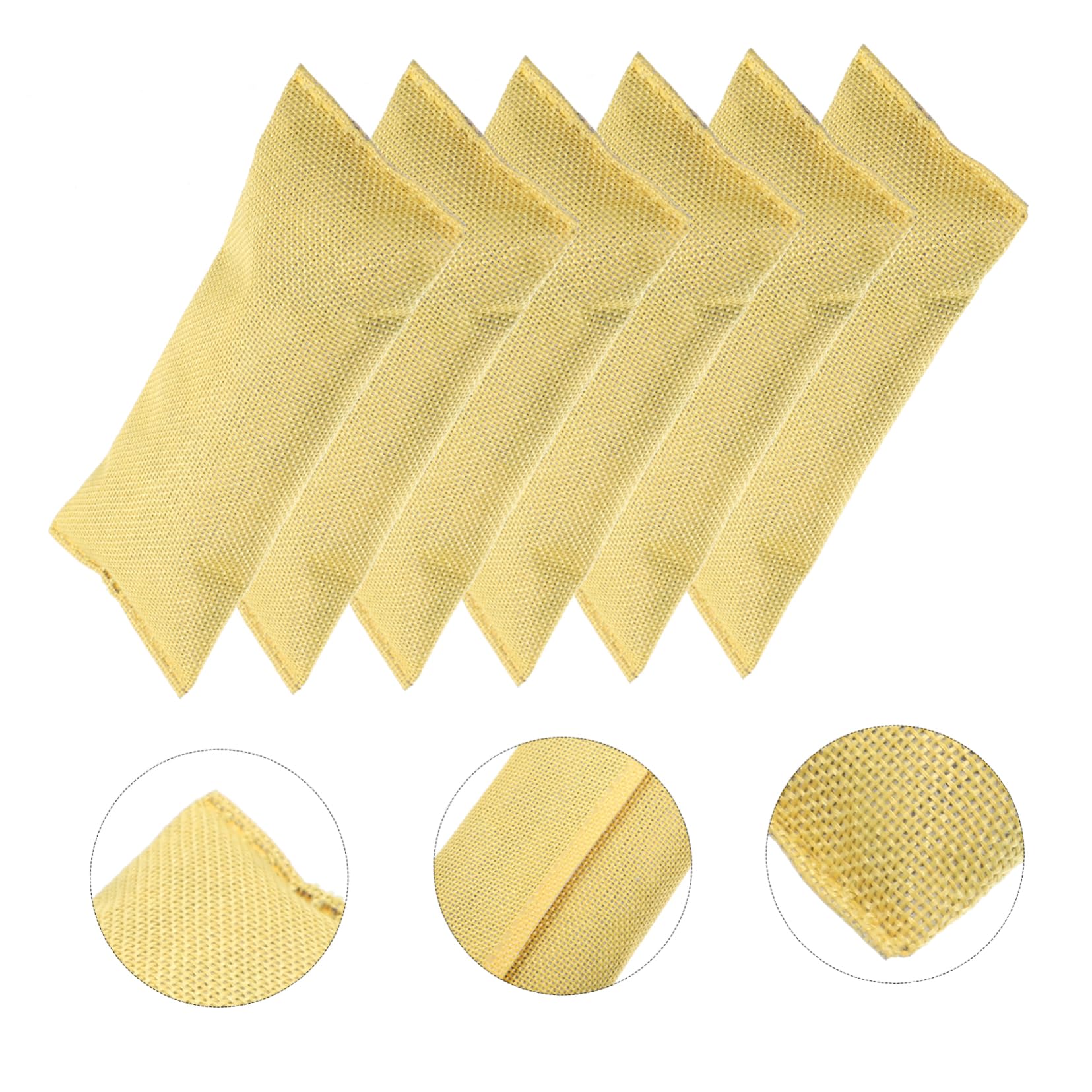 Cabilock 6 Paquet Désodorisants à Charbon Actif pour Chaussures et Placard, Absorbeurs d'Odeurs et d'Humidité en Bambou Naturel, Lot de 6 pour Maison et Voiture