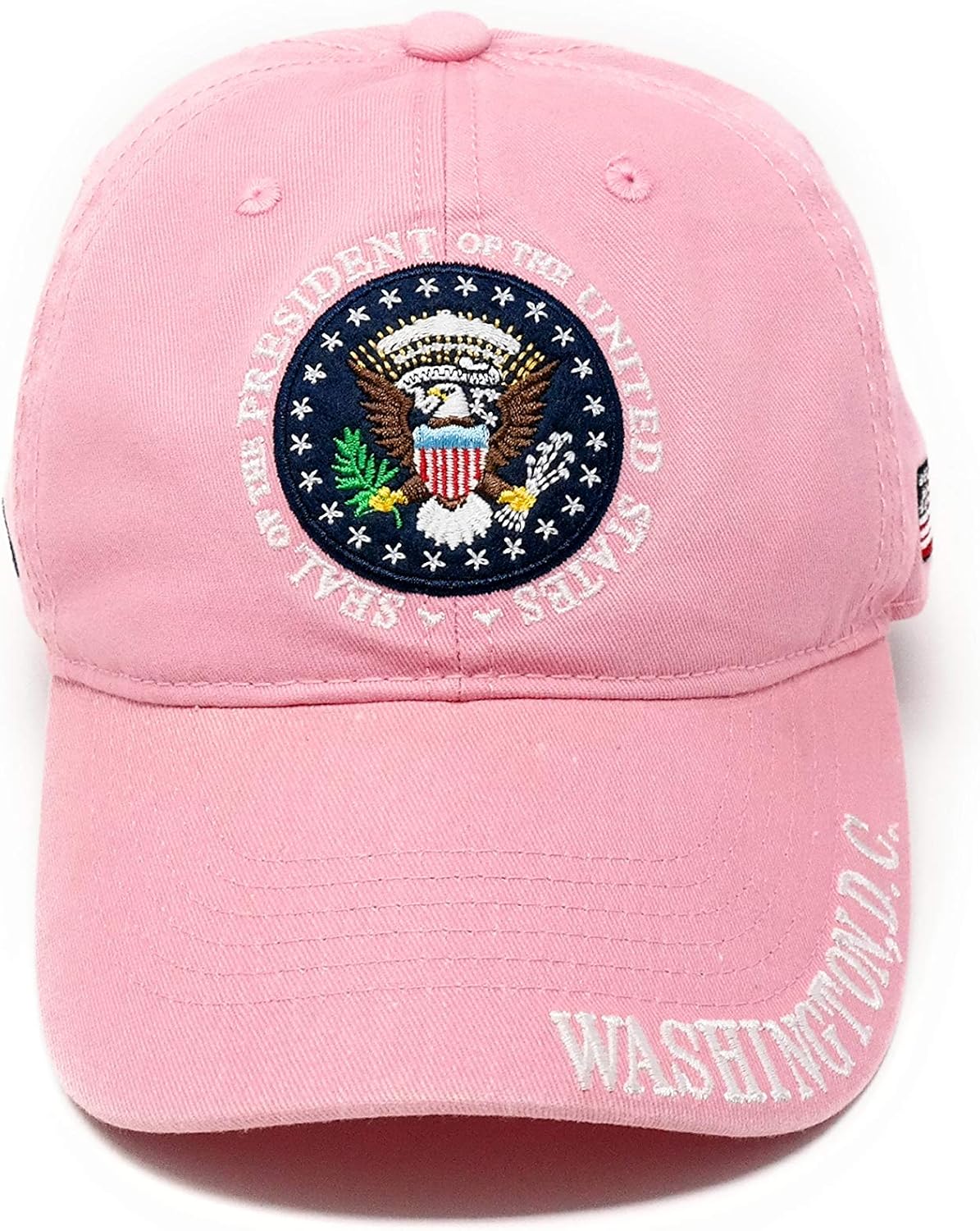 Presidential Seal Hat Washington DC Hat Baseball Cap (Pink)