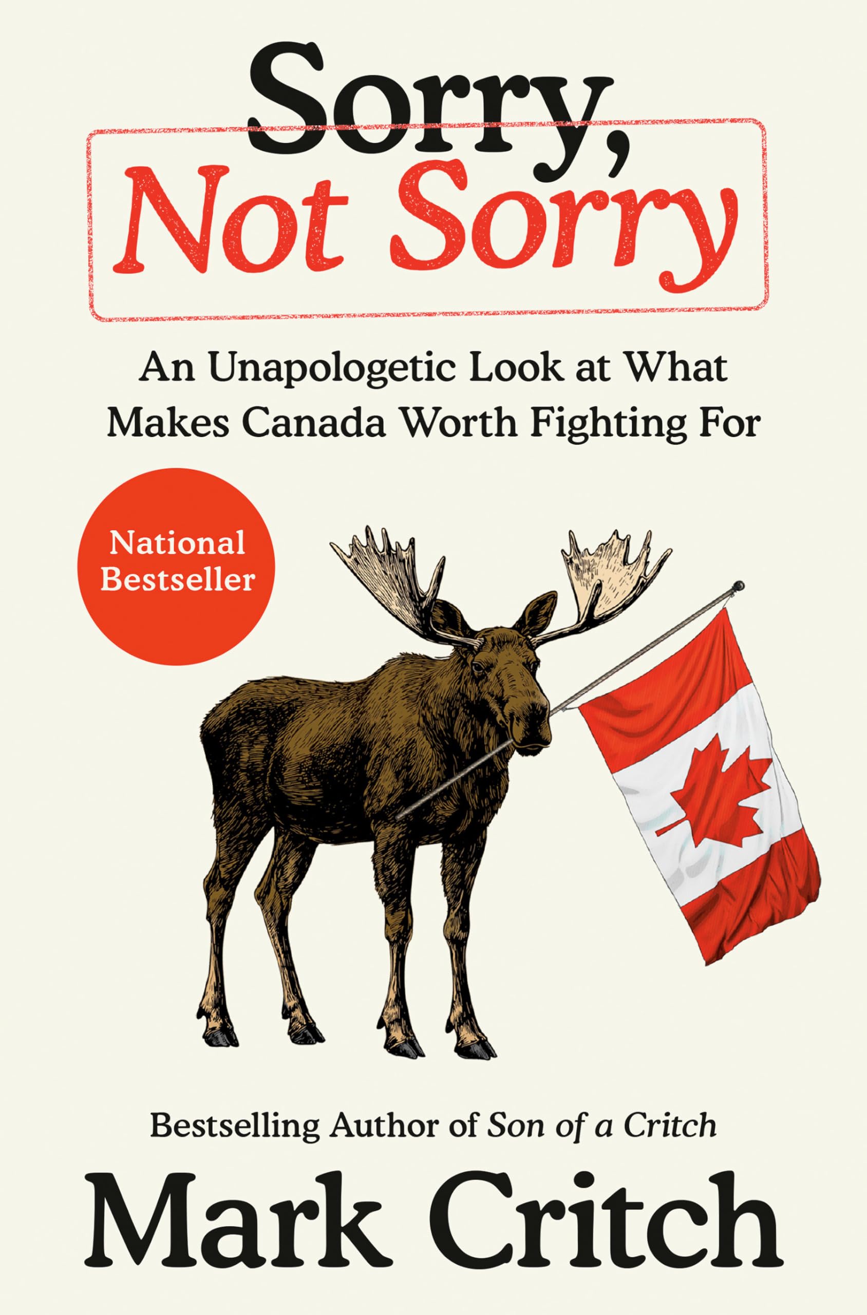 Sorry Not Sorry by Mark Critch HARDBACK 9780735249547