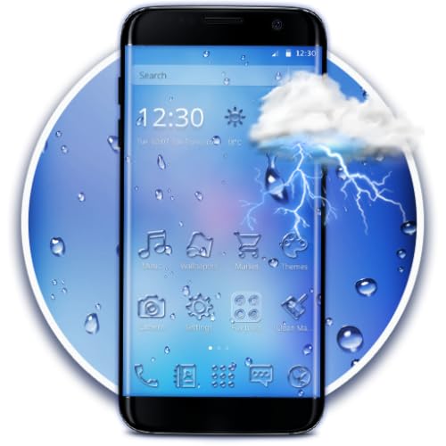 Drizzle Rain Drops Theme