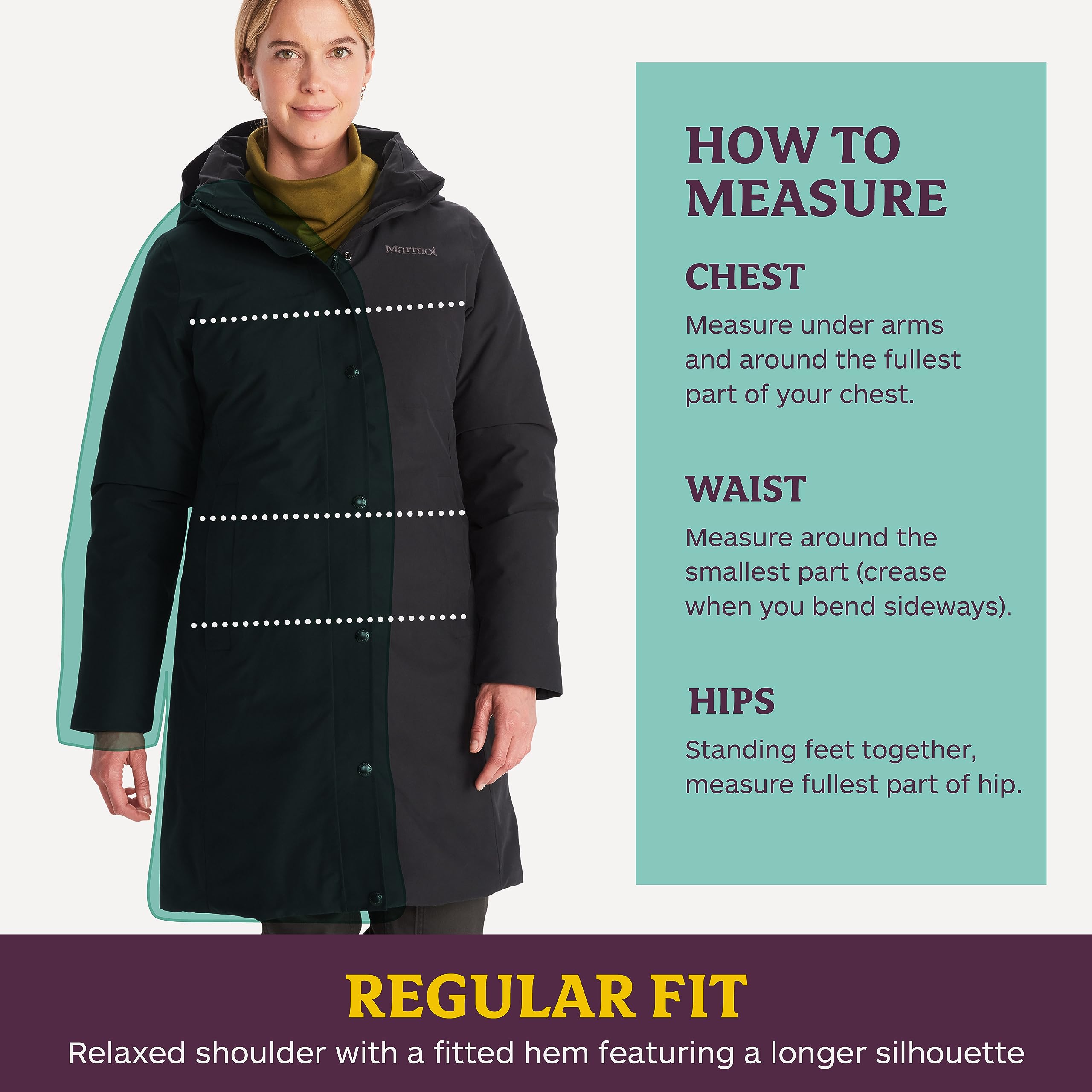 Marmot Damen Wm's Chelsea Coat, Leichte Daunenjacke, wasserdichter Daunenparka, warmer Wintermantel, regendichte Winterjacke, winddichte Funktionsjacke, Outdoorjacke mit Kapuze