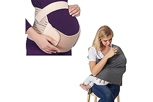 NeoTech Care Maternity Belt and Nursing Cover Bundle: Essential Support for Pregnancy and Beyond