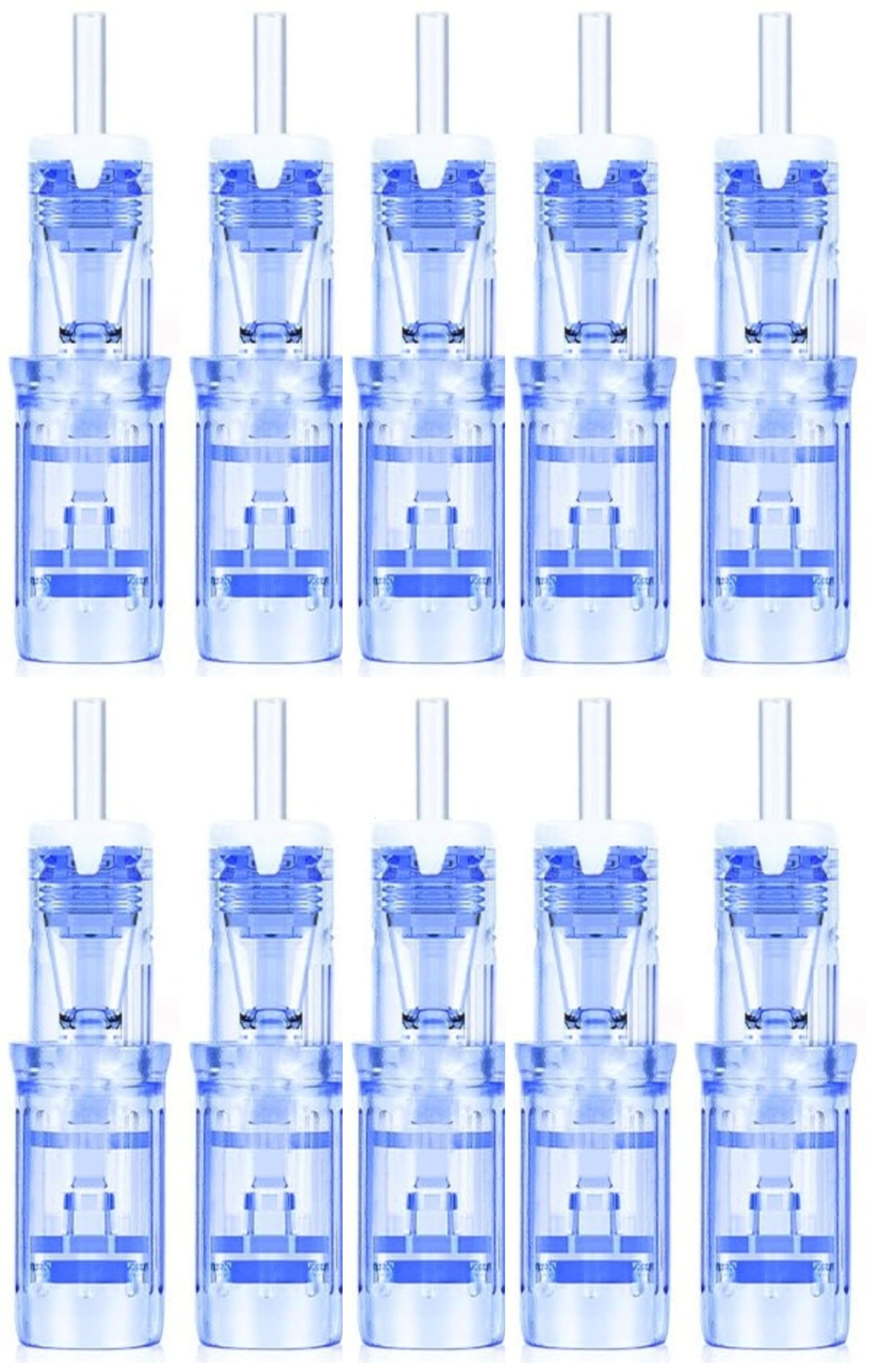 Tattoo Gizmo ThunderlordPower BB Glow Microneedling Cartridges - Professional PMU Needle Tips for BB Glow Facial, Skin Rejuvenation & Permanent Makeup Cartridges for Microneedling (10Pcs) (3*3MM/185 Nano)-image-9