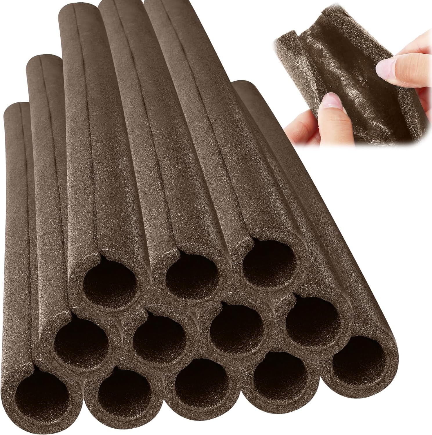 Insulating Foam Pipe Covers Pipe Insulation Freeze Protection Heat
