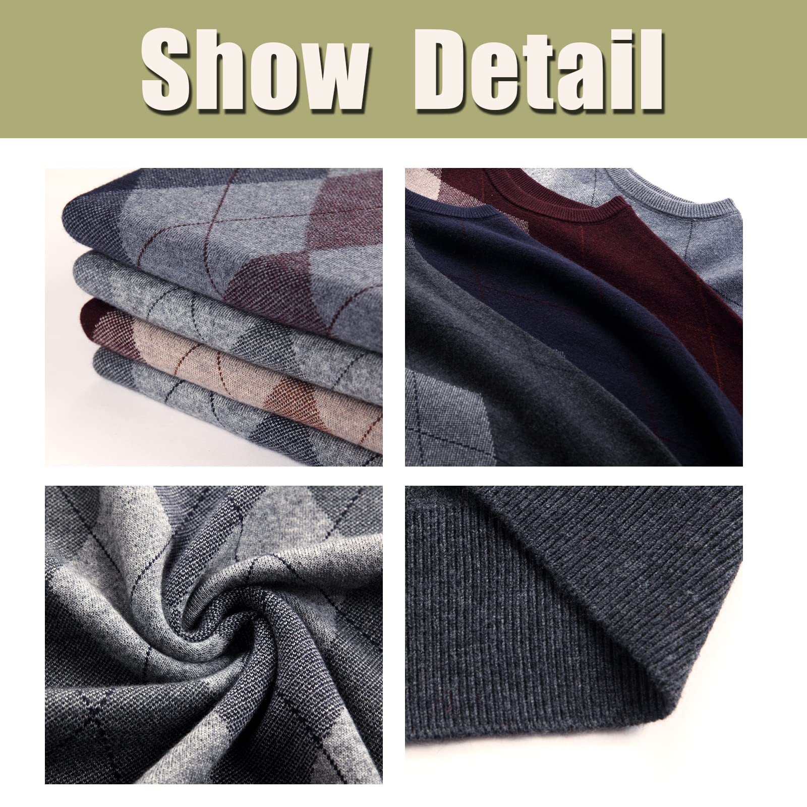 Suéter Chaleco para Hombre Jersey sin Mangas con Cuello en V Lana Cómodo Cárdigan De Punto Otoño Invierno Hidalgo Prendas de Punto Esencial Jersey Chaqueta Pullover