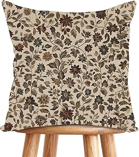 William Morris Abstract Vintage Floral Velvet Butterfly Design Throw Pil...