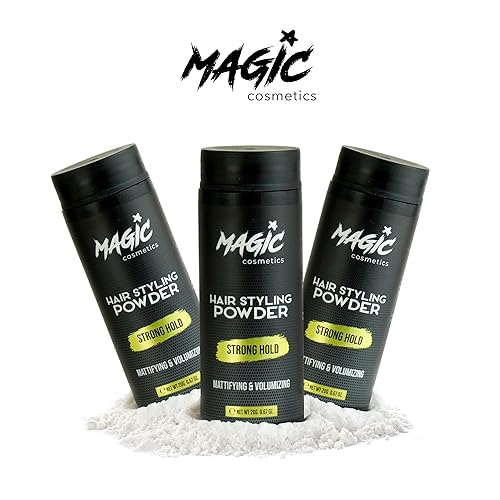 Miniatura 4 de Polvo para peinar el cabello 0.71 oz  Polvo de peinado de raíz unisex  Aspecto mate  Estilizador de polvo antigravedad y peine de peinado de barba