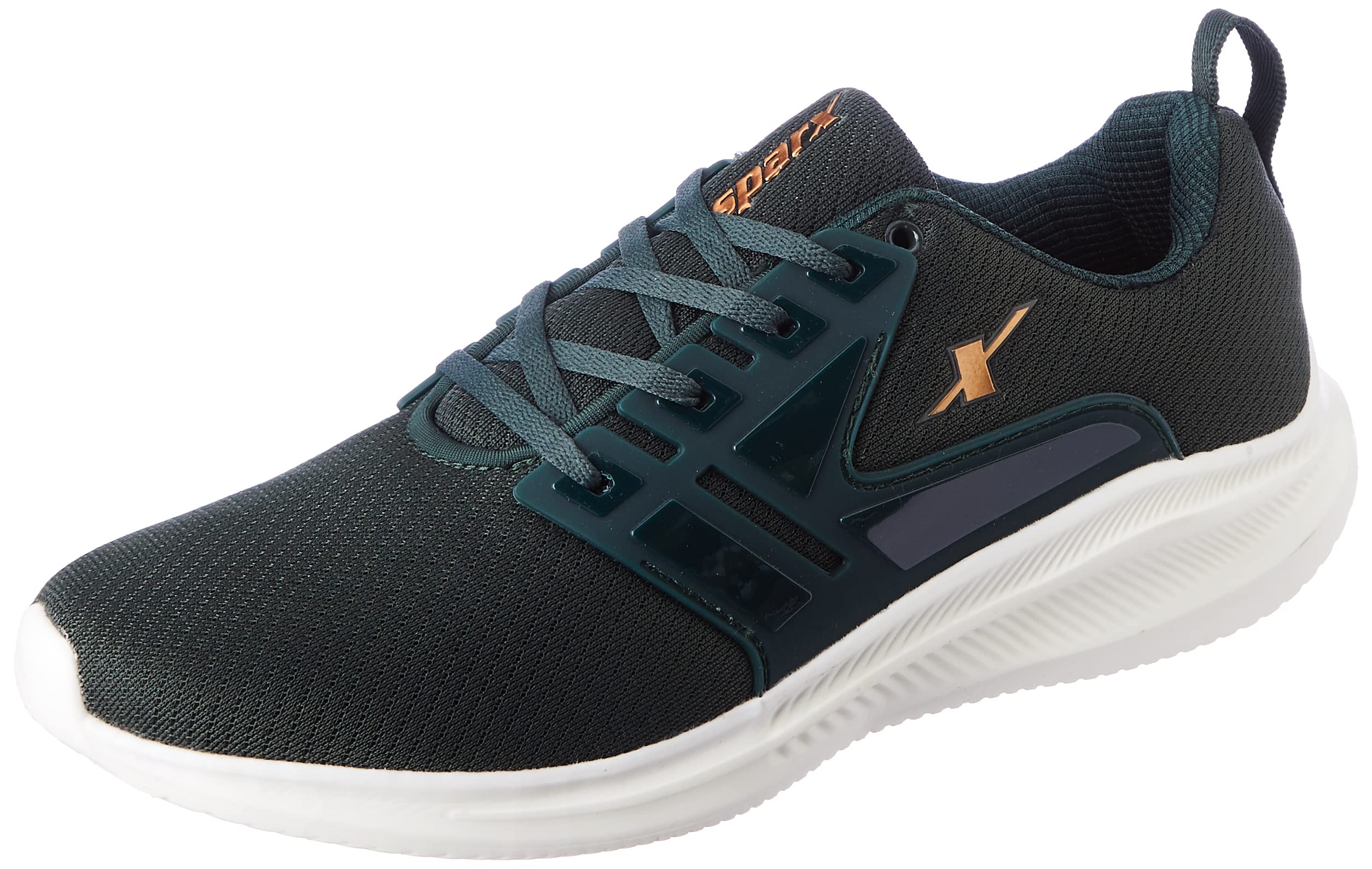 Sparx Mens SM 719 | Enhanced Durability & Soft Cushion | Green Walking Shoe - 9 UK (SM 719)