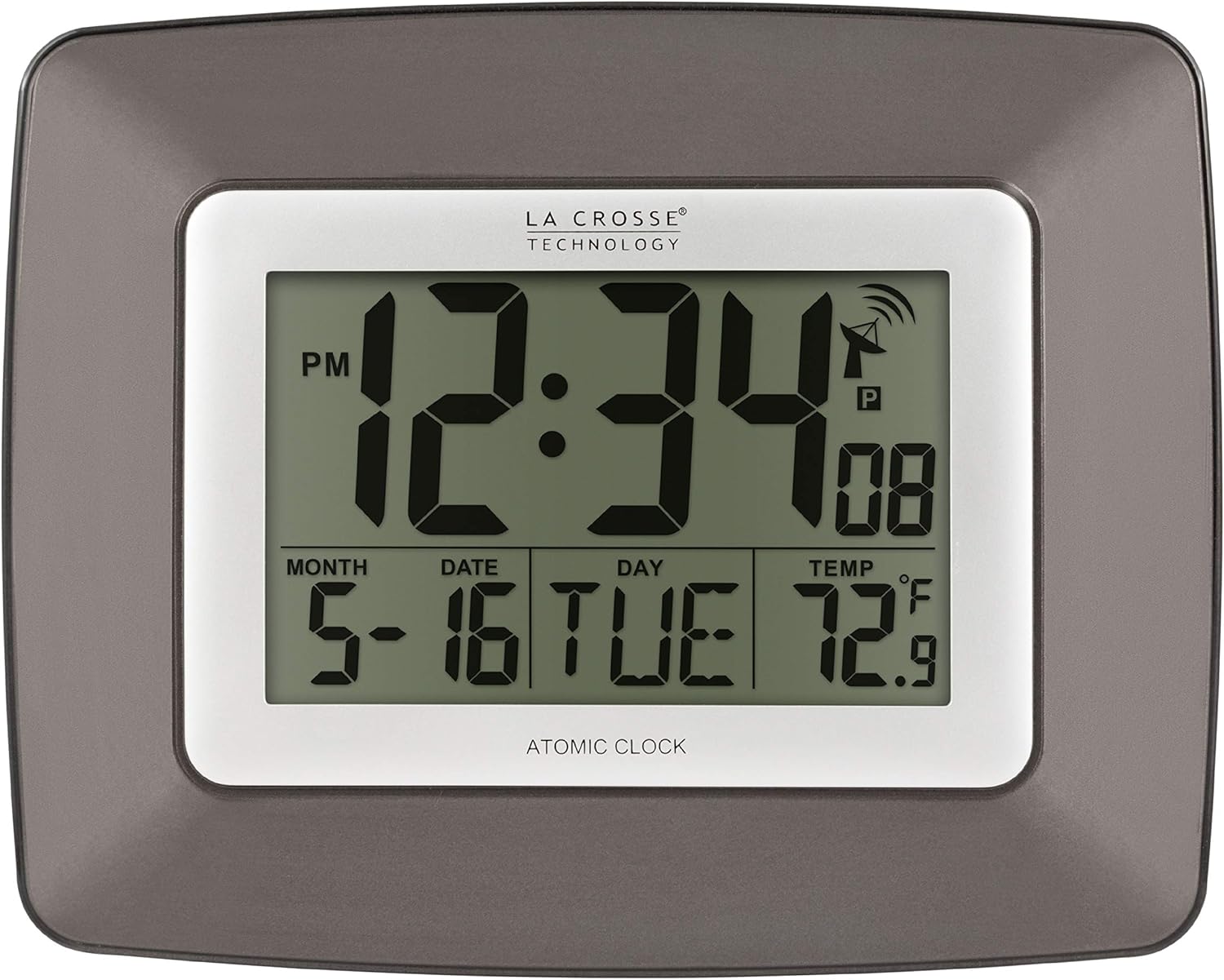La Crosse Technology WS8008UIT Atomic Digital Wall Clock