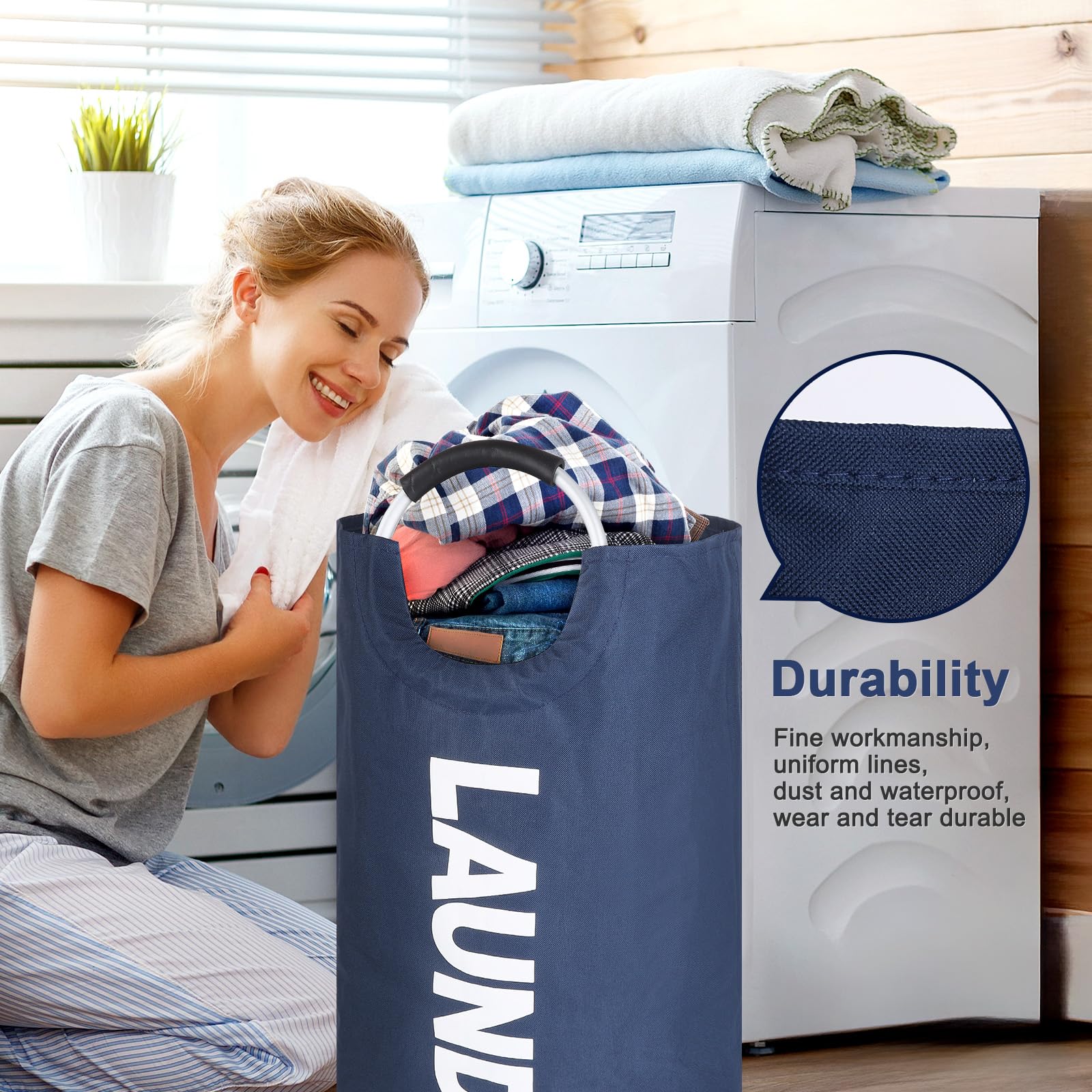 Opvouwbare wasmand - Wasmanden kopen | | Lage prijs