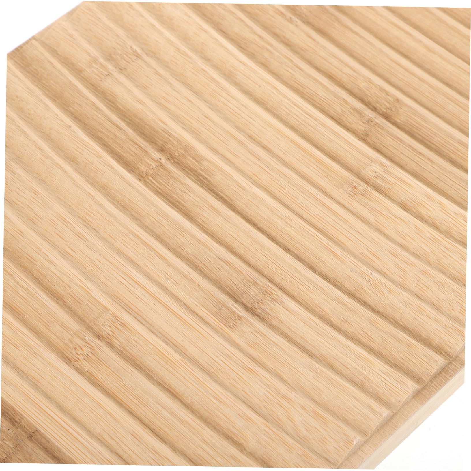 Healeved Tabla de Lavar Ropa 60x20x1, 8 Cm de Bambú Macizo Antideslizante