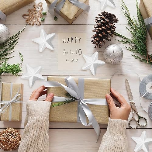 Miniatura 5 de 10 piezas de decoración de estrellas a granel para bolas de espuma de 3 pulgadas, estrella de estrella, estrella, decoración de bricolaje,