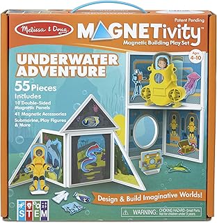 Melissa & Doug Magentivity Magnetic Dress-Up Play Set â€“ Underwater Adventure