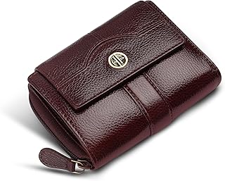 Leather Ladies Wallet for Woman with 14 Card Slots - Clutch Purse for Women, Ladies Wallet for Women Stylish, Ladies Purse for Women Wallet, Gift for Womens - Brown - 50% OFF Deal at ₹998 on Amazon | Valzo